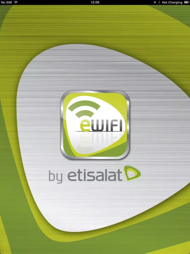 Скриншоты Etisalat eWifi iPad 