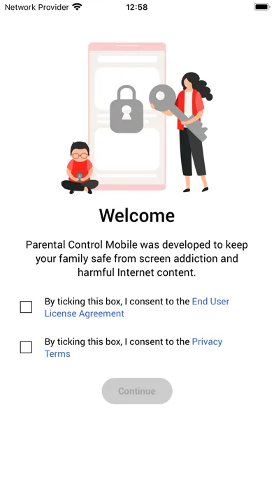 Parental Control Mobile 스크린샷