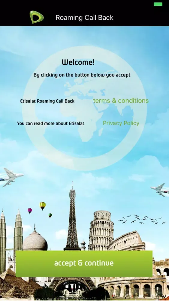 Roaming Callback سکرین شاٹس