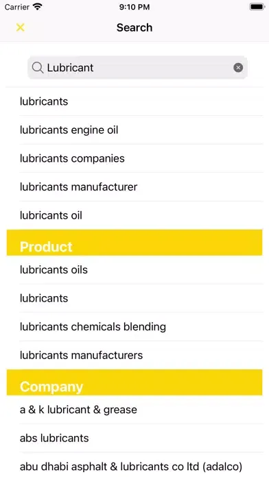 Tangkapan skrin UAE YellowPages