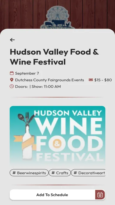 Dutchess County Fairgrounds 스크린샷