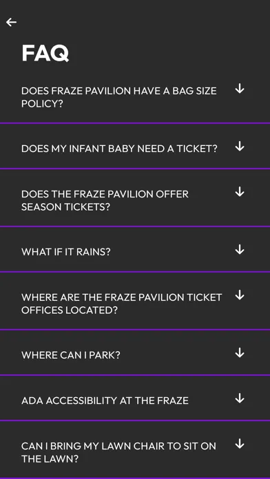 Fraze Pavilion স্ক্রিনশট