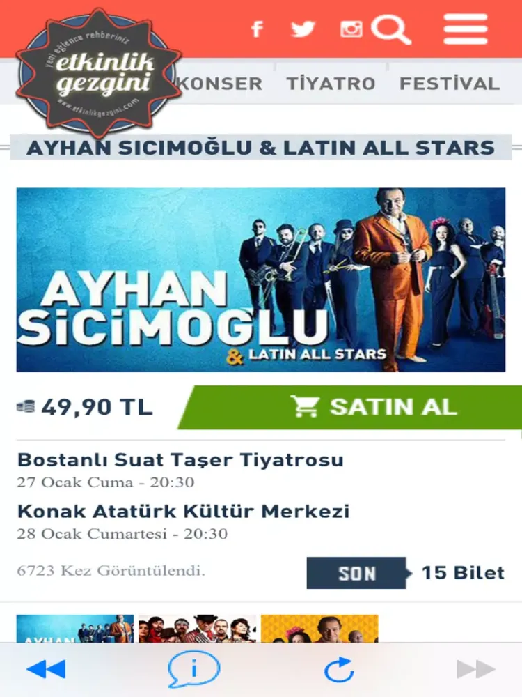 Скриншоты Etkinlik Gezgini iPad 