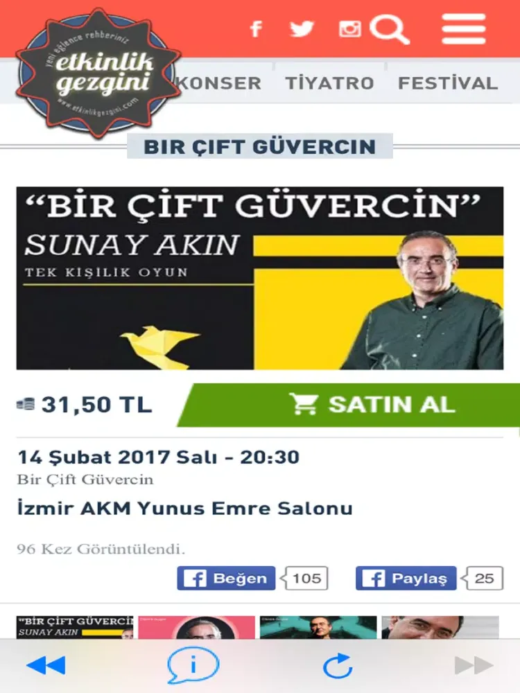 Скриншоты Etkinlik Gezgini iPad 