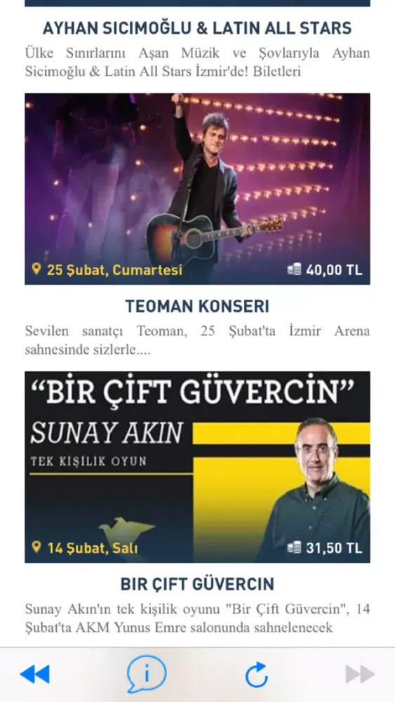 Скриншоты Etkinlik Gezgini