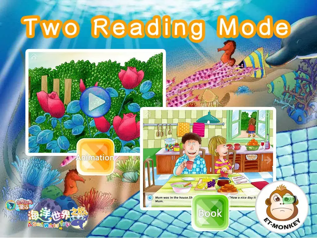 [Free]Classic Fairy Tales of The World-A Sea World Trip iPad  Screenshots