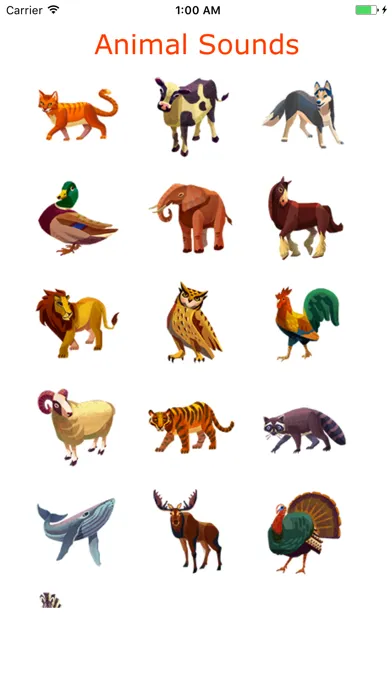 Animal Sounds Effect 스크린샷
