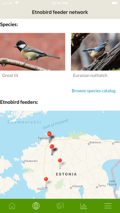 Captures d'écran de Etnobird Smart Bird Feeder