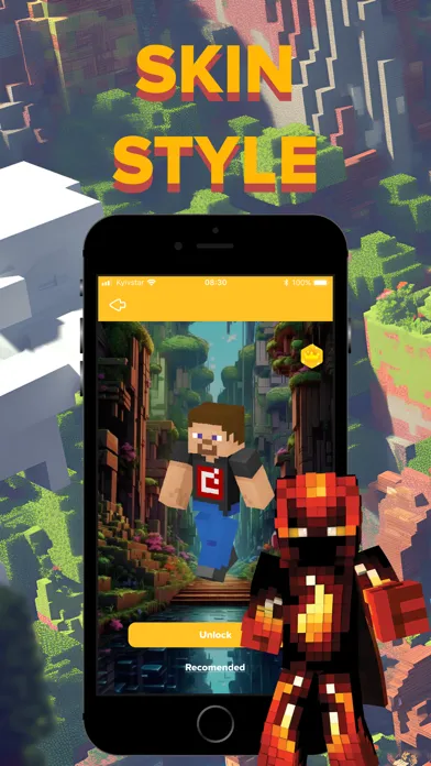Tangkapan skrin Anime Skins for MCPE