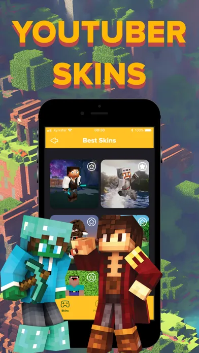 Tangkapan skrin Anime Skins for MCPE