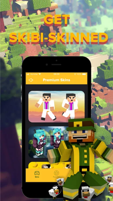 Tangkapan skrin Anime Skins for MCPE