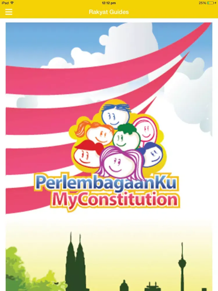 Screenshot di MyConstitution iPad 