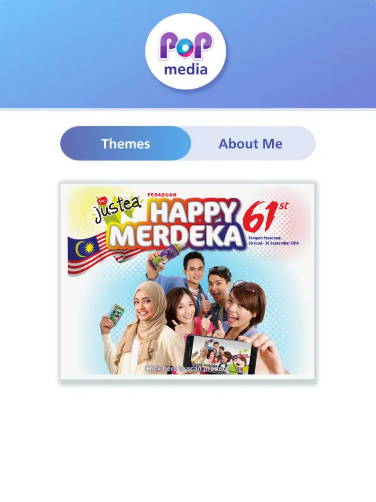 Screenshot di POP Media iPad 