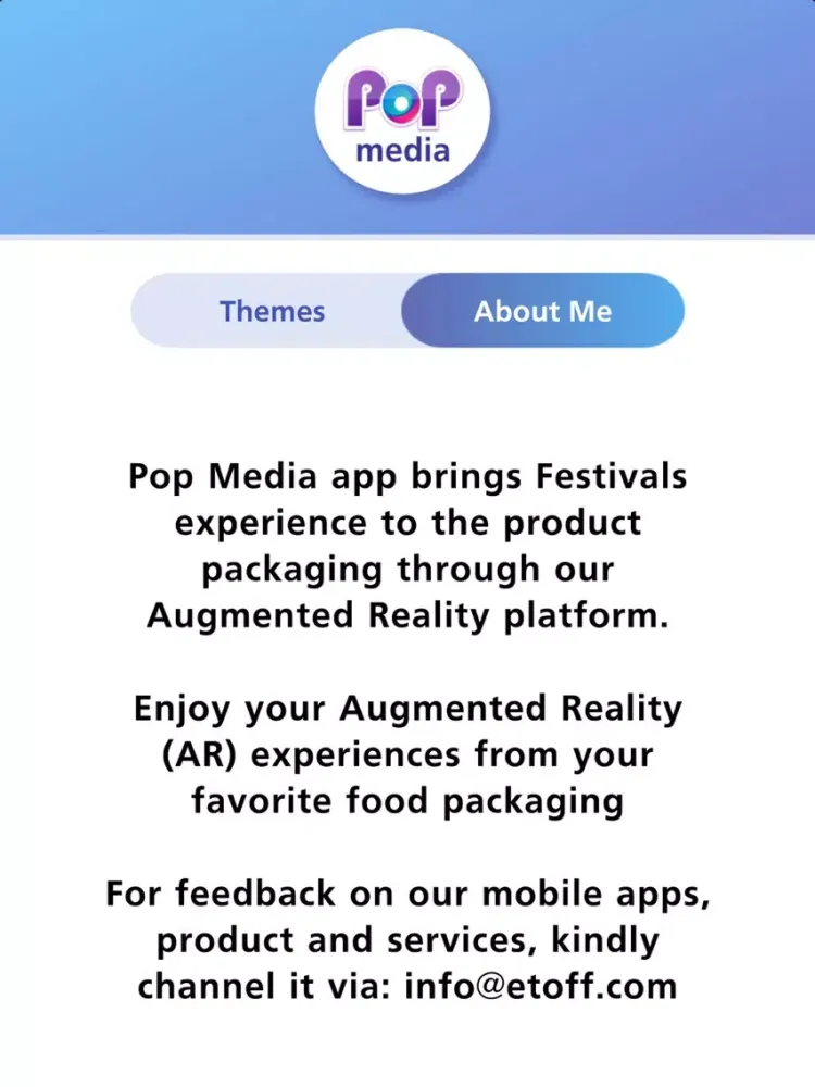 Screenshot di POP Media iPad 