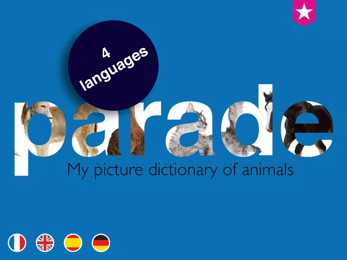 Tangkapan skrin PARADE my picture dictionary of animals Lite iPad 