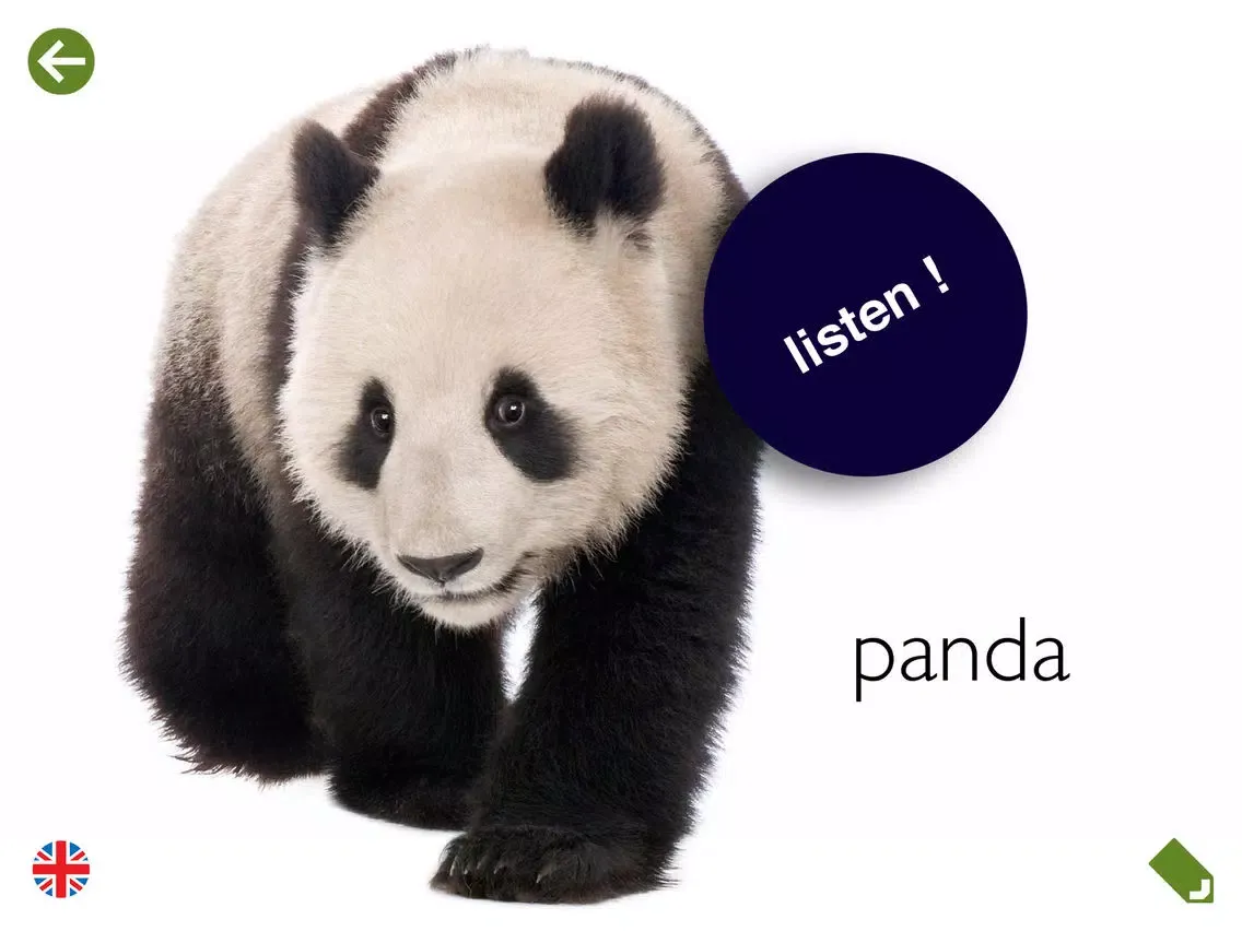 Tangkapan skrin PARADE my picture dictionary of animals Lite iPad 