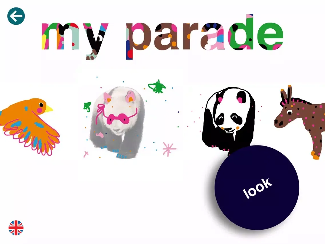 Tangkapan skrin PARADE my picture dictionary of animals Lite iPad 