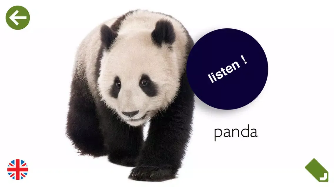 Tangkapan skrin PARADE my picture dictionary of animals Lite