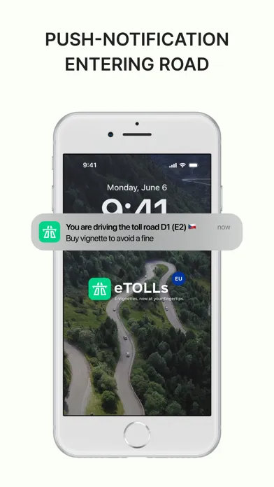 eTOLLs EU - #1 toll aggregator スクリーンショット