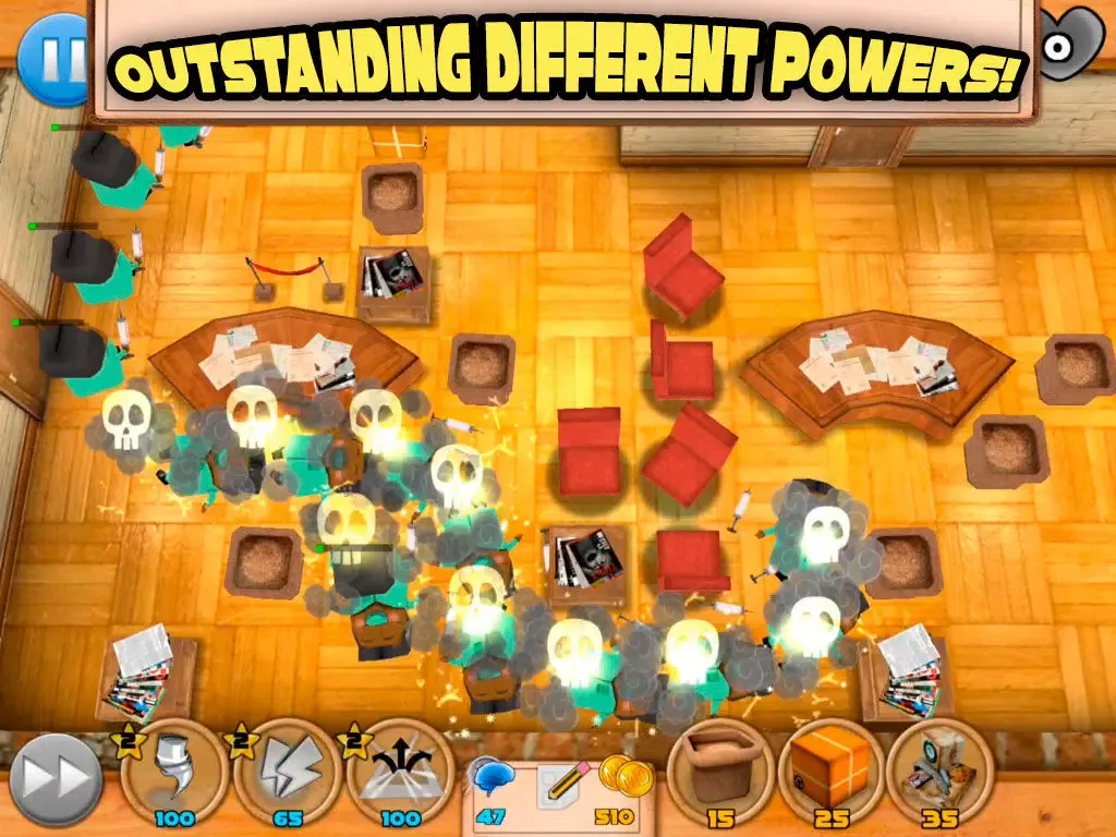 Mad Dan - Puzzle TD iPad  스크린샷