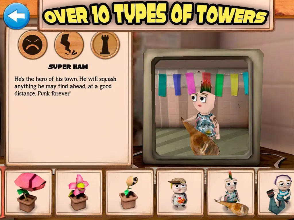 Mad Dan - Puzzle TD iPad  스크린샷