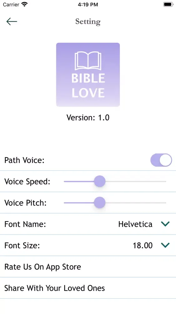 Скриншоты Holy Bible Love