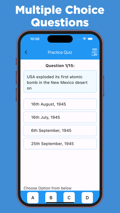 Capturas de tela do General Knowledge Notes & MCQs