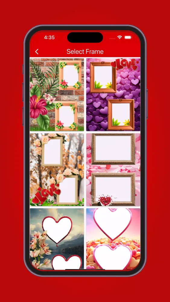 Love Frames Photo Editor スクリーンショット