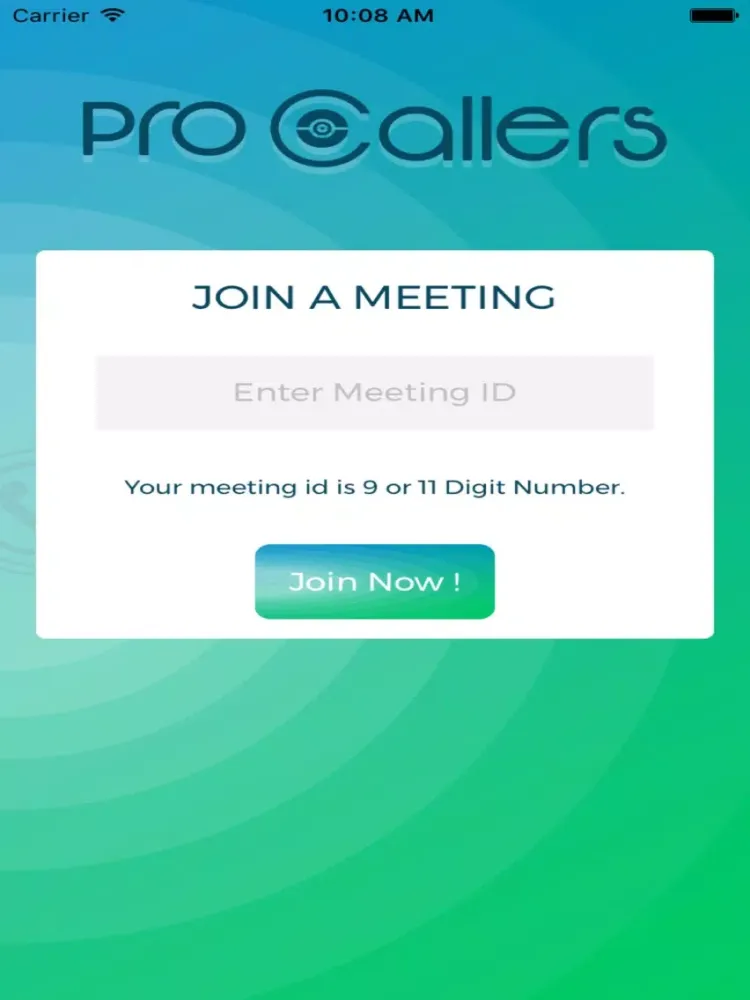 ProCallers iPad  Screenshots