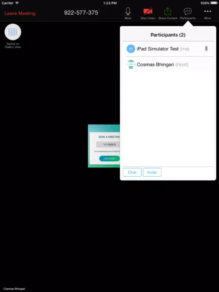 ProCallers iPad  Screenshots
