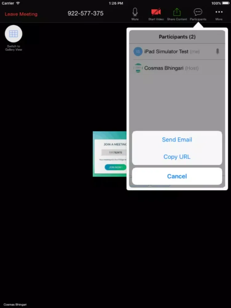ProCallers iPad  Screenshots