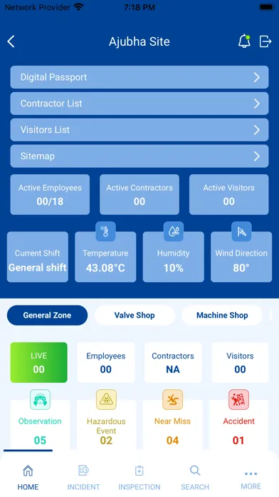 ภาพหน้าจอของ e-TrackSys QHSE