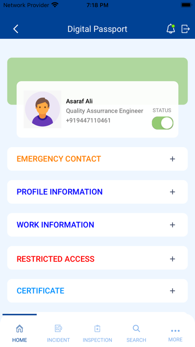 صور e-TrackSys QHSE