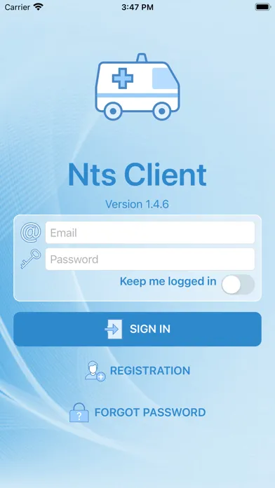 ภาพหน้าจอของ Nts Client