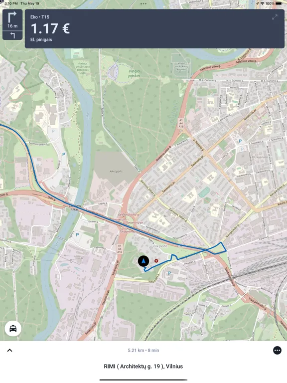 Captures d'écran de ETRANSPORT - Vairuotojams iPad 