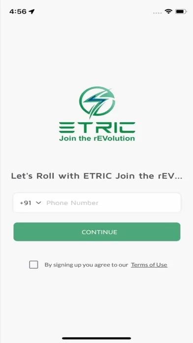 Ảnh chụp màn hình của ETRIC Join the rEVolution