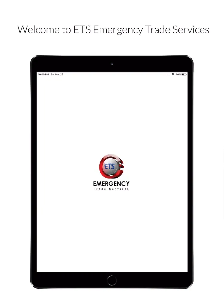 ETS Emergency Trade Services iPad  Ekran Görüntüleri