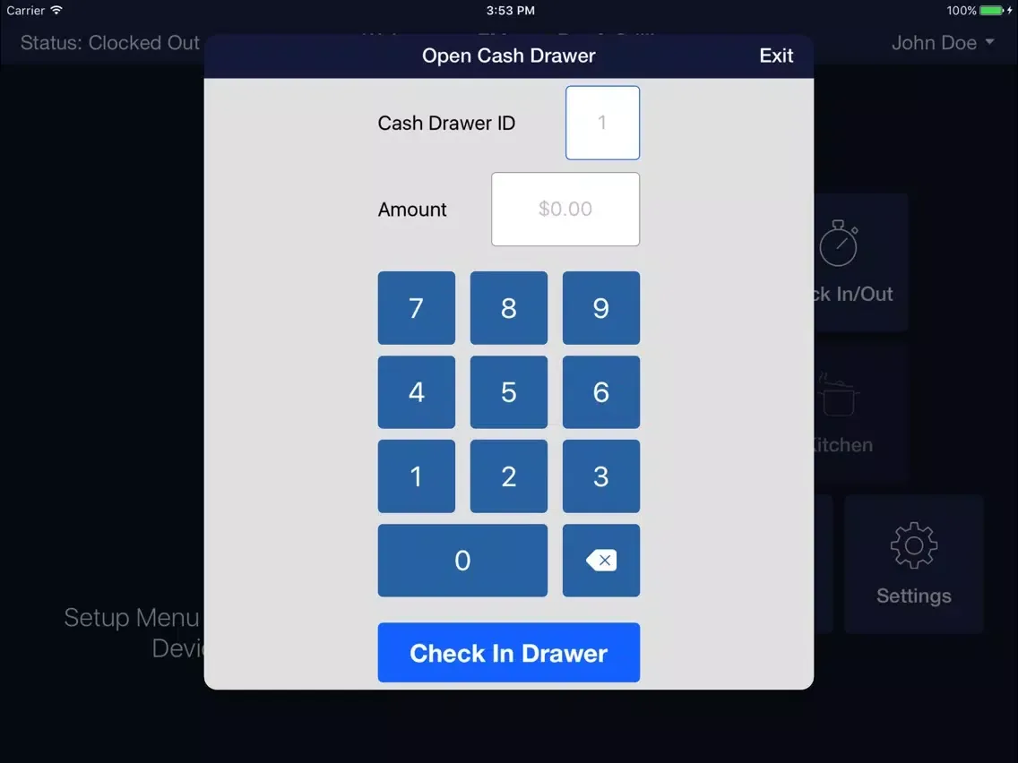 EMoney POS iPad  Ekran Görüntüleri