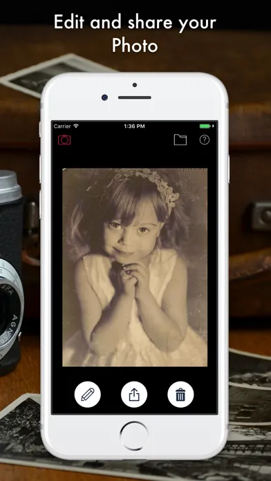 Captures d'écran de PhotoScan - photo scanner & image editor