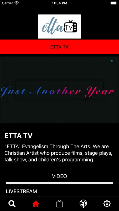 ETTA TV Ekran Görüntüleri