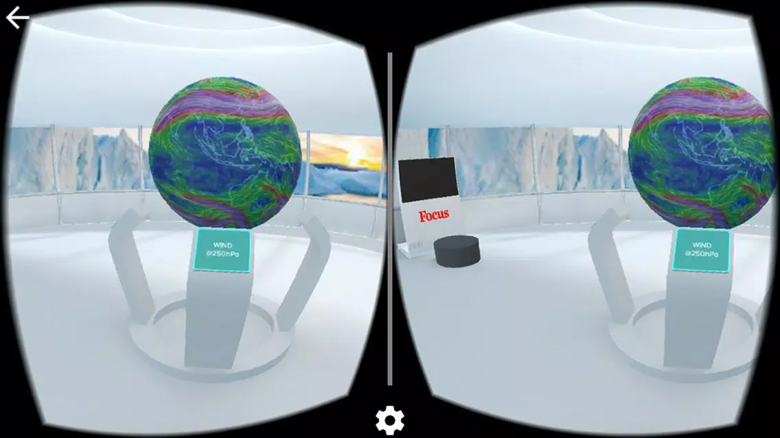 Capturas de tela do Focus VR