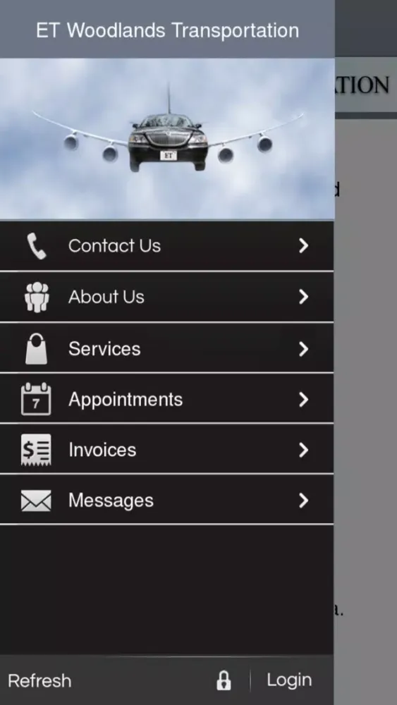 ET Woodlands Transportation- Screenshots