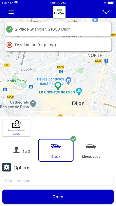 Taxi Dijon سکرین شاٹس