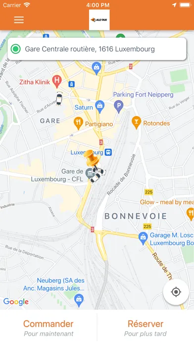 Alo Taxi Luxembourg سکرین شاٹس