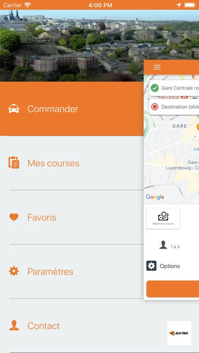 Alo Taxi Luxembourg سکرین شاٹس