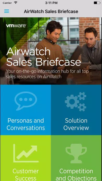 VMware EUC Sales Readiness Briefcases for iPhone Screenshots