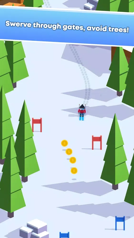 Capturas de tela do Ski Spree