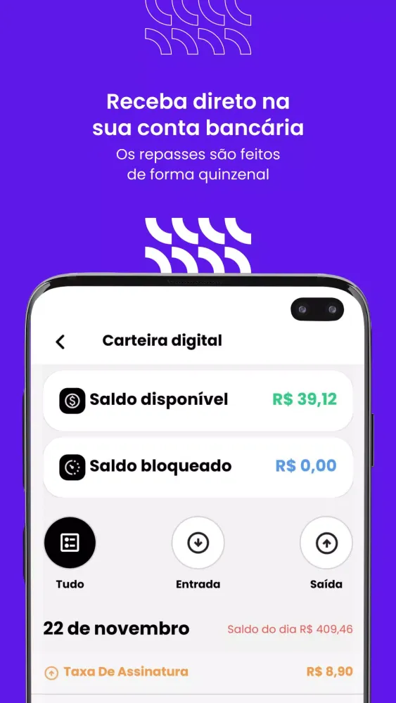Screenshot di Eu Entrego