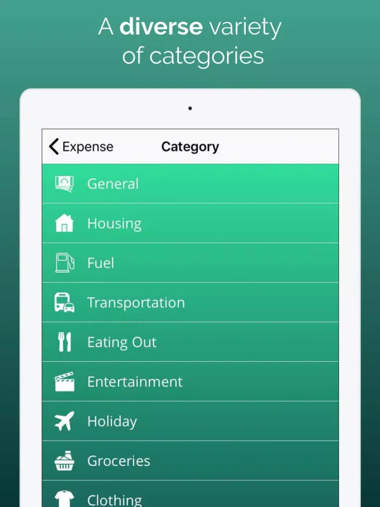 Zrzuty ekranu Budget World iPad 
