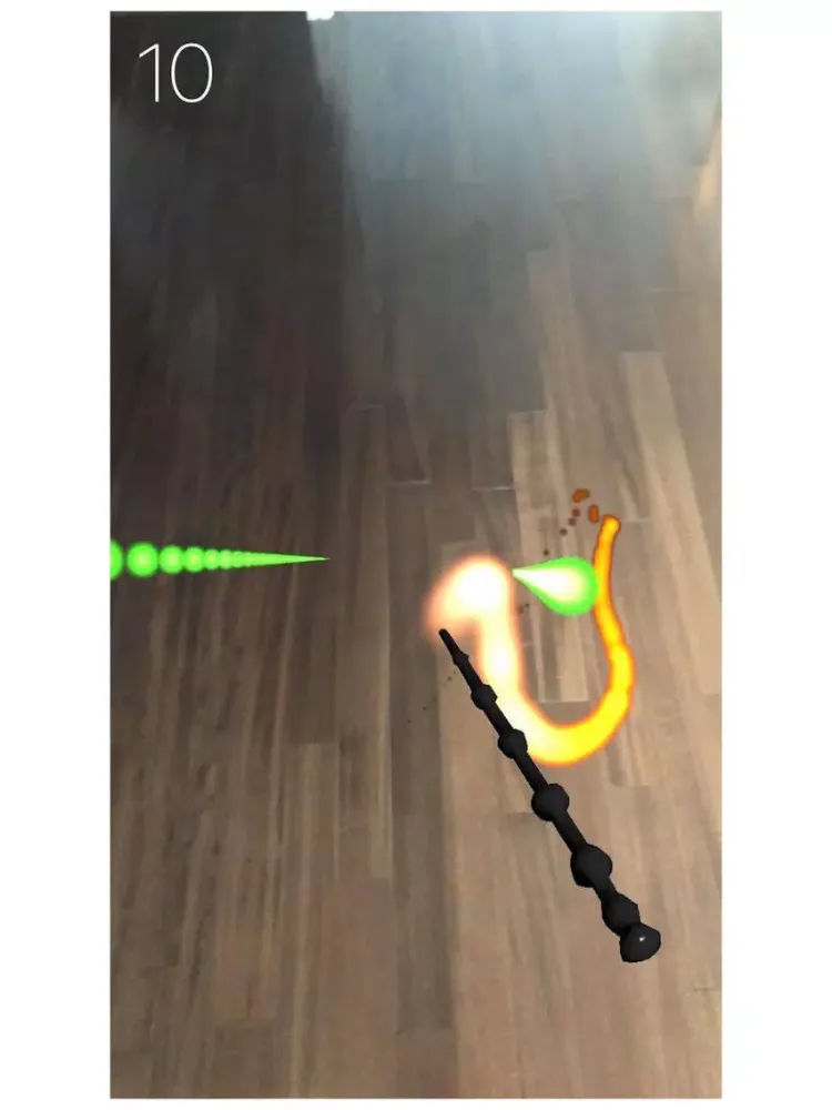 Tangkapan layar Wizard Duel AR iPad 